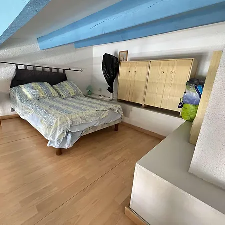 Studio Avec Cabine + Mezzanine Pour 4 Pers, Loggia, Proche Plage, Parking Prive - Fr-1-702-65 아그