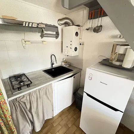 Studio Avec Cabine + Mezzanine Pour 4 Pers, Loggia, Proche Plage, Parking Prive - Fr-1-702-65