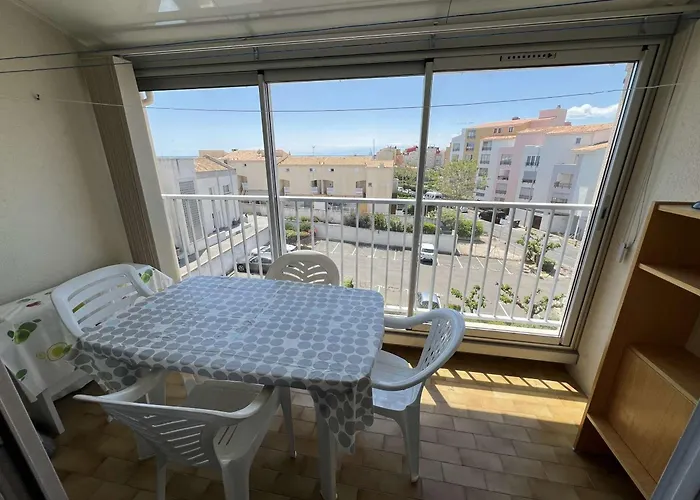 Studio Avec Cabine + Mezzanine Pour 4 Pers, Loggia, Proche Plage, Parking Prive - Fr-1-702-65 아파트 *