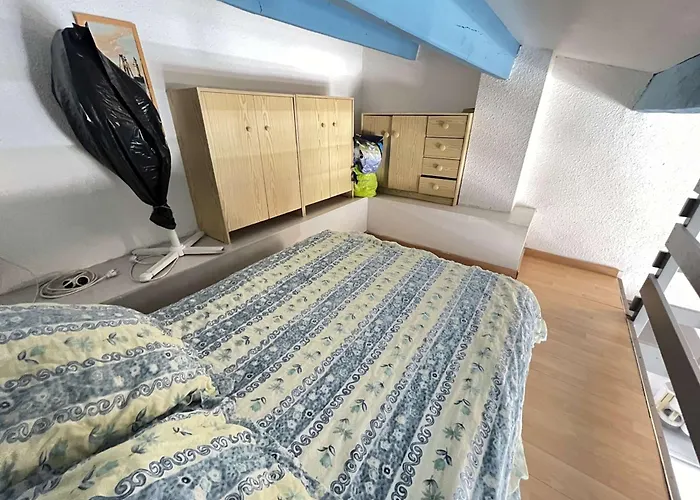 Studio Avec Cabine + Mezzanine Pour 4 Pers, Loggia, Proche Plage, Parking Prive - Fr-1-702-65